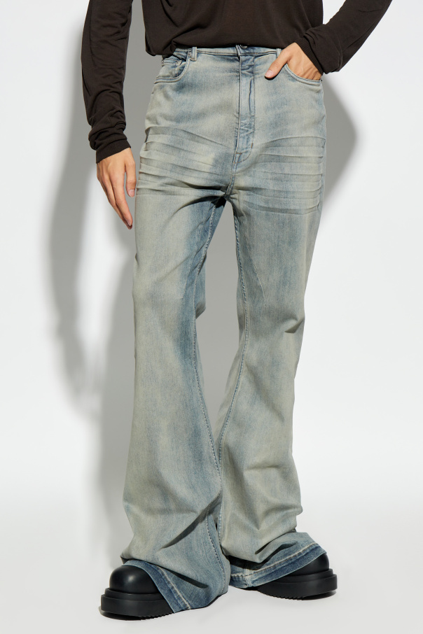 Bottega Veneta lace midi dress - Blue Denim flares 'Bolan
